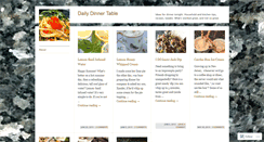 Desktop Screenshot of dailydinnertable.com